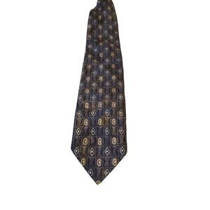David Taylor mens geometric formal work dress snap clip tie‎ professional attire